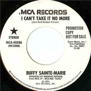 Buffy Sainte-Marie - I Can't Take It No More