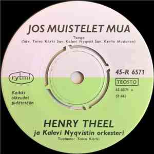 Henry Theel - Jos Muistelet Mua
