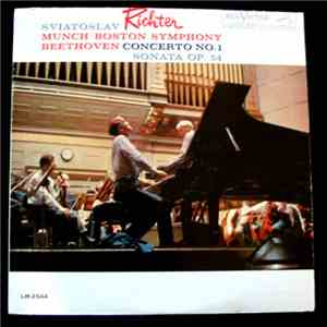 Sviatoslav Richter, Munch, Boston Symphony / Beethoven - Concerto No. 1 / S ...