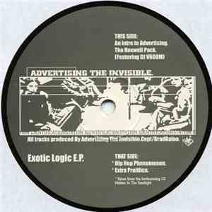 Advertising The Invisible - Exotic Logic EP