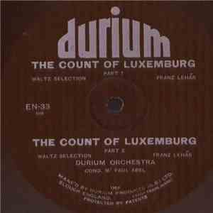 Durium Orchestra - The Count Of Luxemburg