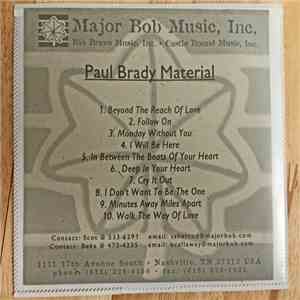 Paul Brady - Paul Brady Material