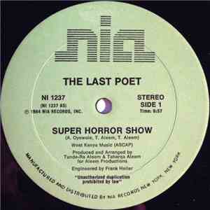 The Last Poet - Super Horror Show