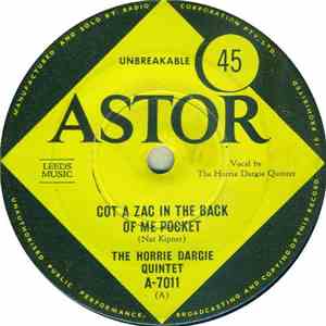 The Horrie Dargie Quintet - Got A Zack In The Back Of Me Pocket