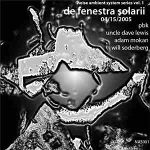 De Fenestra - De Fenestra Solarii
