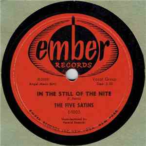 The Five Satins - In The Still Of The Nite / The Jones Girl
