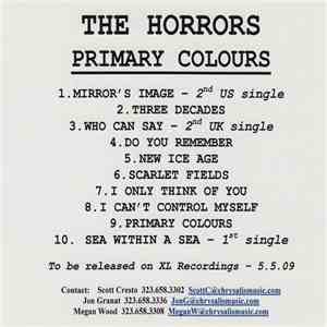 The Horrors - Primary Colours