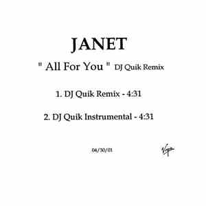 Janet - All For You (DJ Quik Remix)