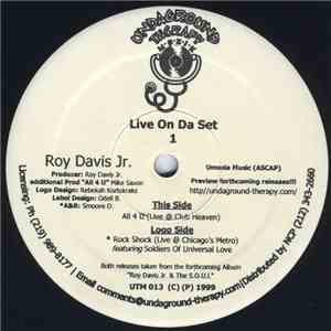 Roy Davis Jr. - Live On Da Set 1