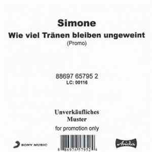 Simone  - Wieviel Tränen Bleiben Ungeweint