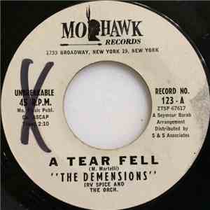 The Demensions - A Tear Fell / Theresa