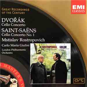 Rostropovitch, Giulini, Dvořák, Saint-Saëns - Cello Concerto / Cello Concer ...