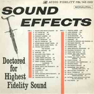 Unknown Artist - Sound Effects Volume 1