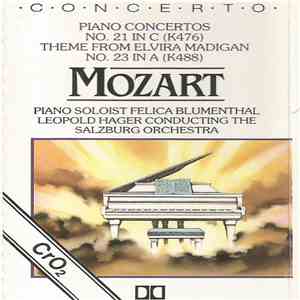 Felicja Blumental, The Salzburg Orchestra, Leopold Hager - Mozart