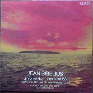 Sibelius, Berliner Sinfonie-Orchester, Kurt Sanderling - Sinfonie Nr. 4 A-M ...