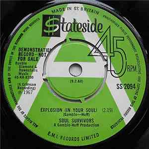 Soul Survivors - Explosion (In Your Soul)