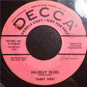 Tabby West - Hillbilly Blues