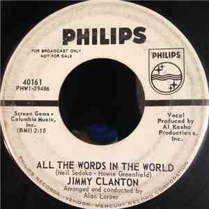 Jimmy Clanton - Red Don't Go With Blue / All The Words In The World
