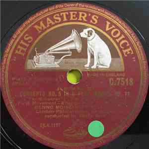 Benno Moiseiwitsch, The London Philharmonic Orchestra - Concerto No. 5 In E ...