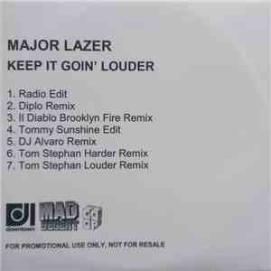 Major Lazer - Keep It Goin' Louder