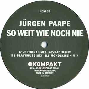 Jürgen Paape - So Weit Wie Noch Nie