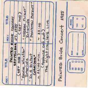 The Nightcrawlers  - Painted Bride Concert 1985