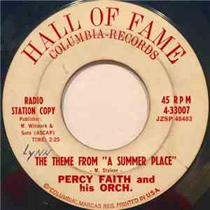 Percy Faith And His Orchestra - The Theme From 
