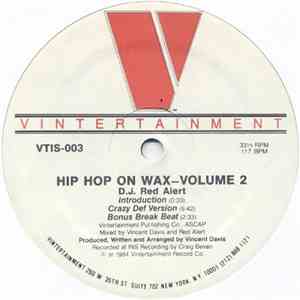 D.J. Red Alert - Hip Hop On Wax Volume 2
