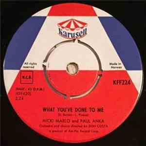 Micki Marlo And Paul Anka - What You've Done To Me / That´s Right