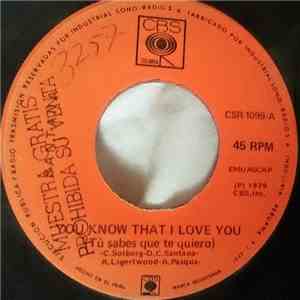 Santana - You Know That I Love You