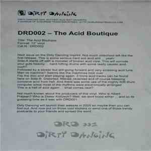 Albert Préjean  & Dieter Költzsch - The Acid Boutique