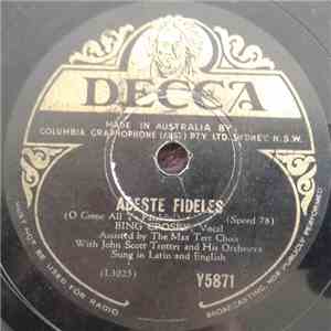 Bing Crosby - Adeste Fidelis / Silent Night, Holy Night