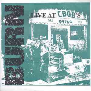 Burn  - Live At CBGB's