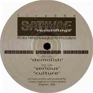 Cristian Vogel - Demolish Serious Culture