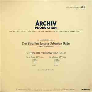 Johann Sebastian Bach - Enrico Mainardi - 
