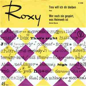 Orchester Waldo Senger - Treu Will Ich Dir Bleiben