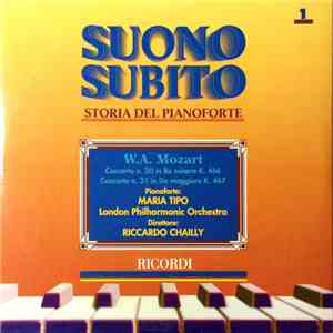 Wolfgang Amadeus Mozart - Concerti Per Piano E Orchestra N. 20 K466 E N.21  ...
