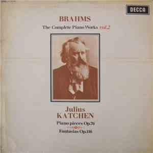 Brahms, Julius Katchen - The Complete Piano Works Vol. 2