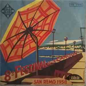Domenico Modugno / Licia Morosini / Giacomo Rondinella - 8º Festival de la canción - San Remo 1958