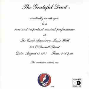 The Grateful Dead - One From The Vault