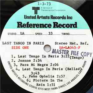 Gato Barbieri - Last Tango In Paris