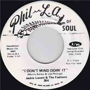 Jackie Lavant & The Fashions - What Goes Up / I Don't Mind Doin' It