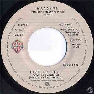Madonna - Live To Tell = Vivir Para Contarlo