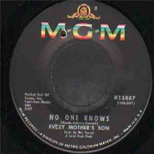 Every Mother's Son - No One Knows / What Became Of Mary