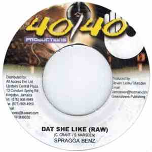 Spragga Benz - Dat She Like