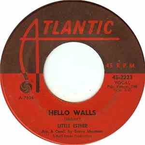 Little Esther - Hello Walls / Double Crossing Blues