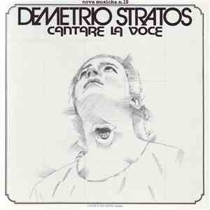 Demetrio Stratos - Cantare La Voce