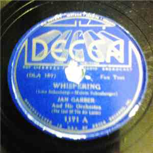 Jan Garber And His Orchestra - Whispering / Old New England Moon