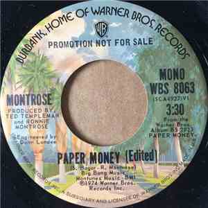 Montrose  - Paper Money (Edited)