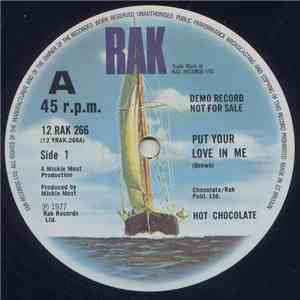 Hot Chocolate - Put Your Love In Me / Let Them Be The Judge